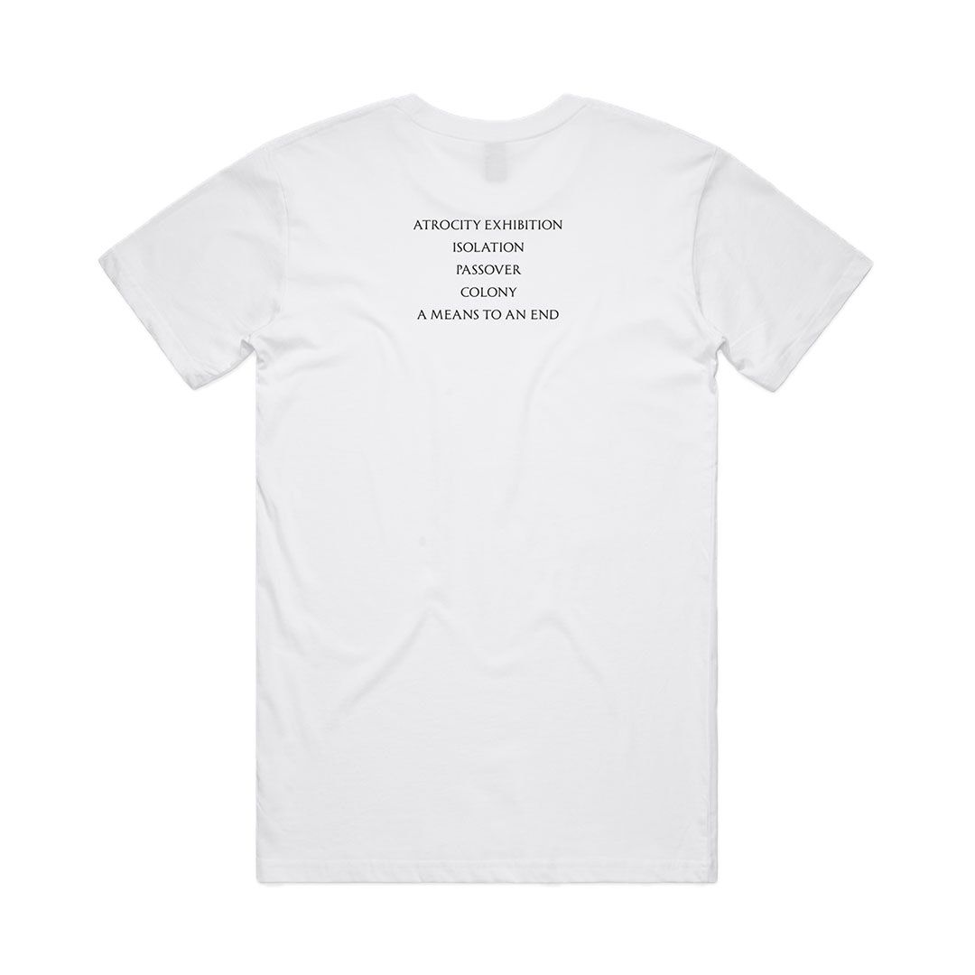 Closer Tracklist White T-Shirt