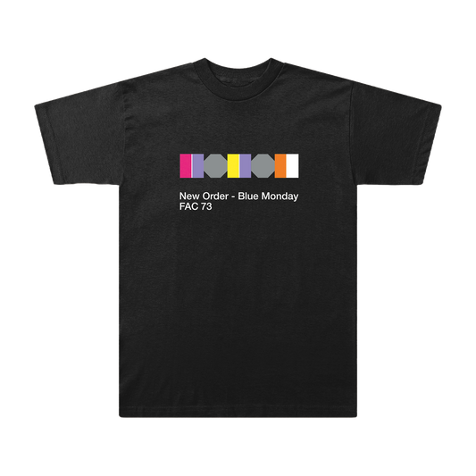 Blue Monday Code Black T-Shirt