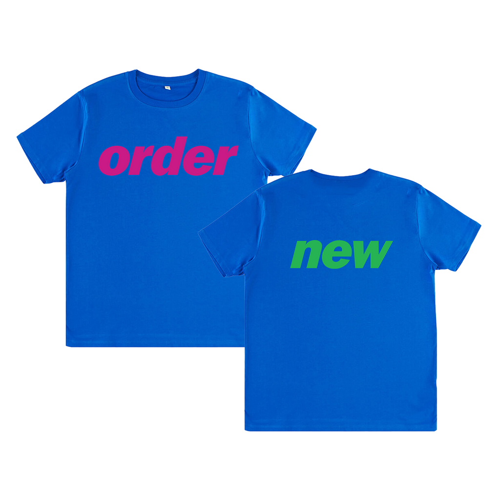 New/Order Blue T-Shirt