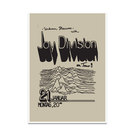 Joy Division On Tour! Print