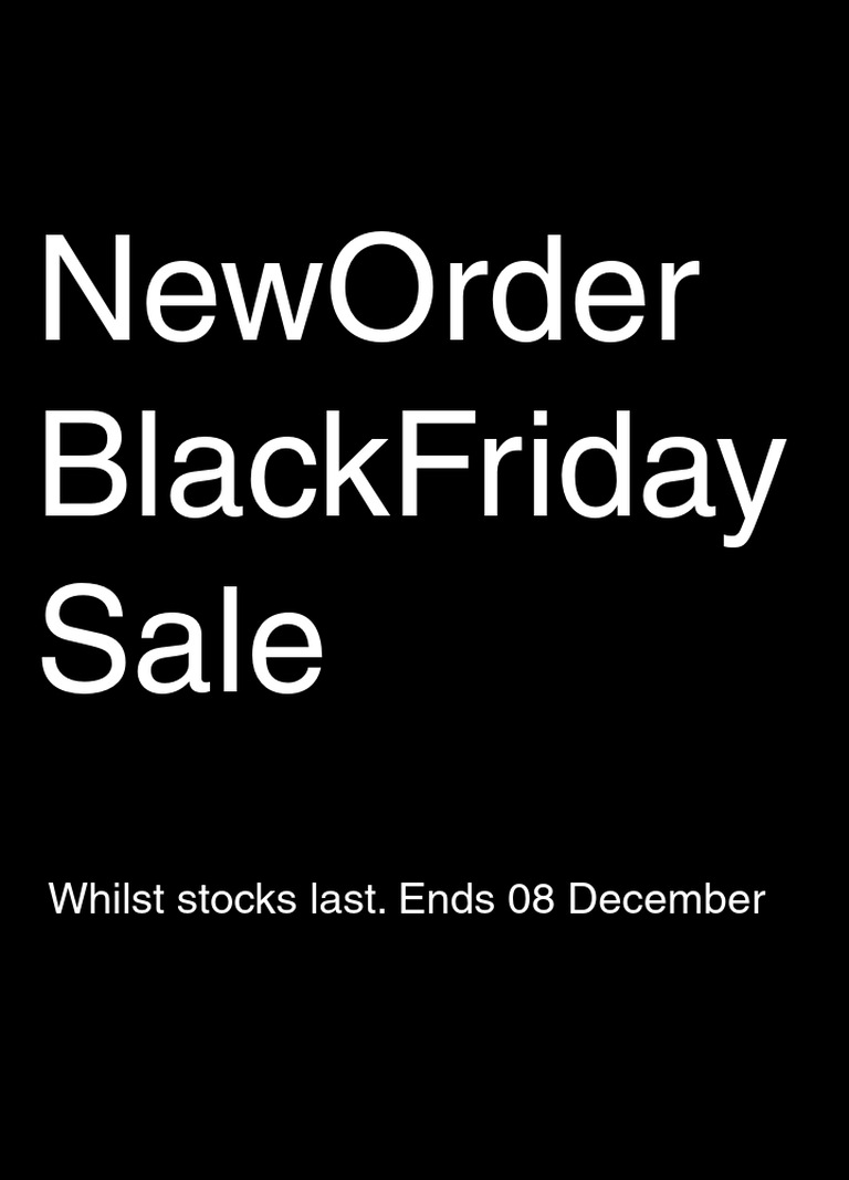 New Order - Black Friday 2025