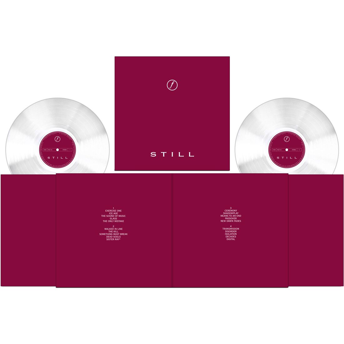 最安値級価格 Still (40th Anniversary Crystal Clear Vinyl) [2LP] | New Order 洋楽