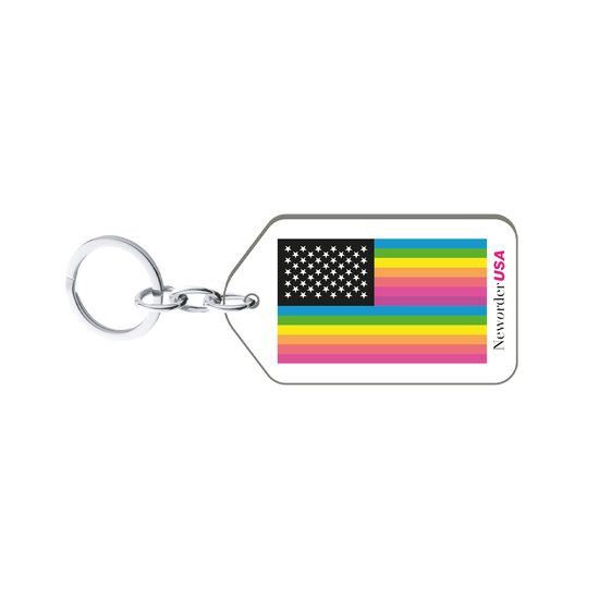 USA Flag Keyring USA Flag Keyring