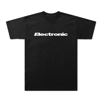 Electronic 2025 Logo T-Shirt Black