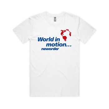 World in Motion  White T-Shirt