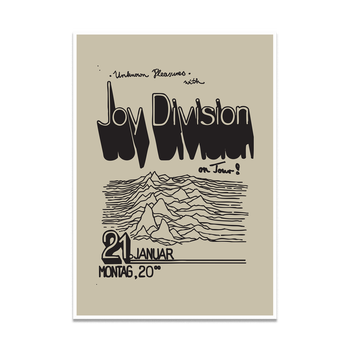 Joy Division On Tour! Print