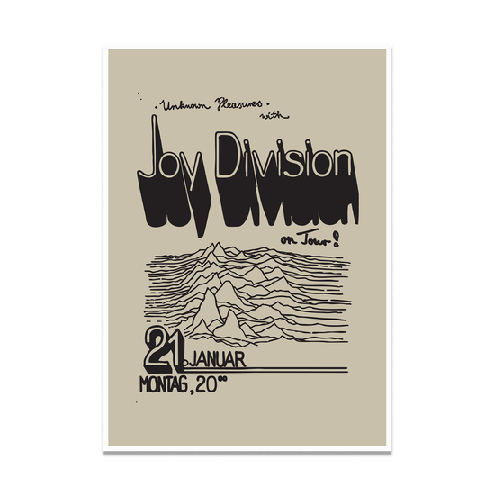Joy Division On Tour! Print