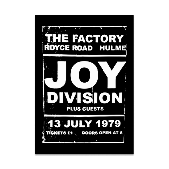 Joy Division Plus Guests Print
