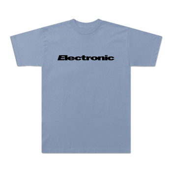 Electronic 2025 Logo T-Shirt Light Blue