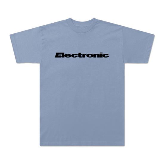Electronic 2025 Logo T-Shirt Light Blue