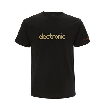 Electronic Logo T-Shirt Black