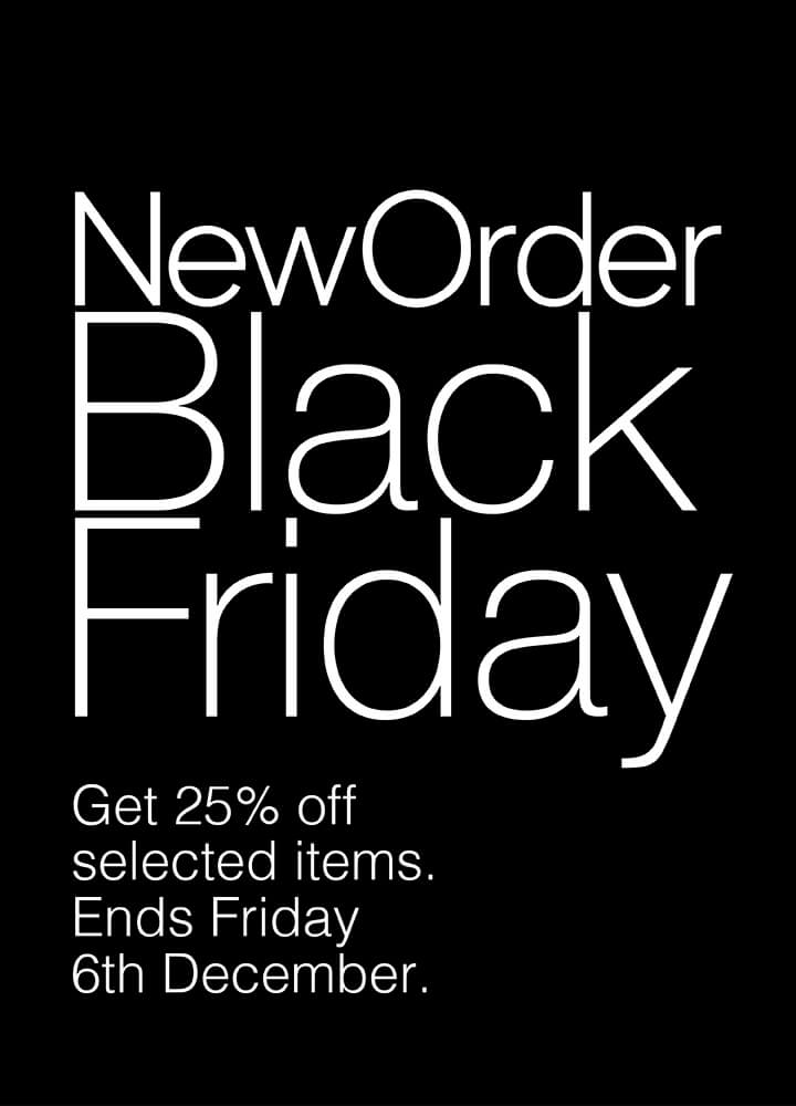 Black Friday Sale! Get up to 25% off selected items. Ends Friday 6th December.